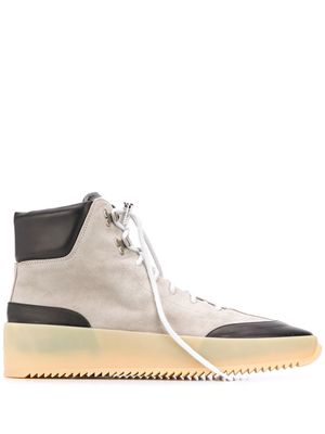 Fear Of God panelled hi-top sneakers - Grey