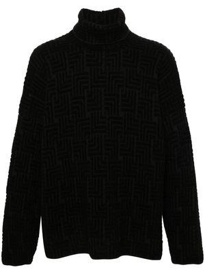 Fear Of God roll-neck chunky-knit jumper - Black