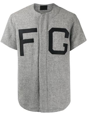 Fear Of God round-neck baseball T-shirt - Grey