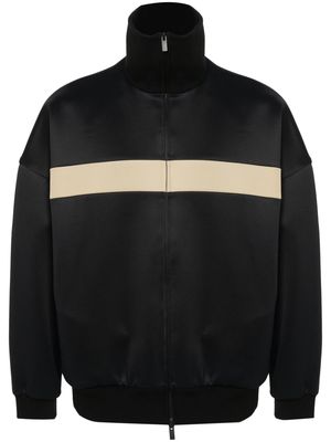 Fear Of God striped zipped jacket - Black