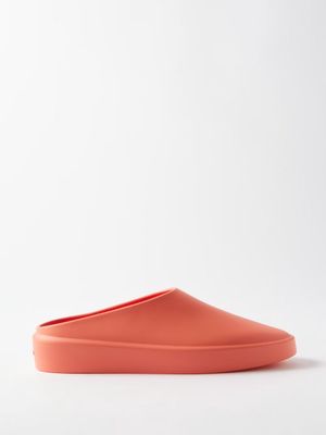 Fear Of God - The California Faux-leather Slip-on Trainers - Mens - Orange