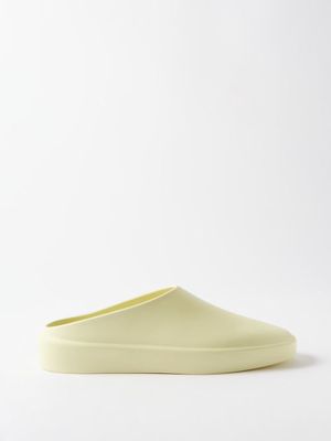 Fear Of God - The California Leather Slip-on Trainers - Mens - Light Green