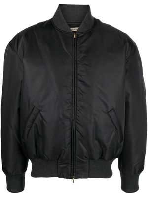 Fear Of God zip-up wool-blend bomber jacket - Black