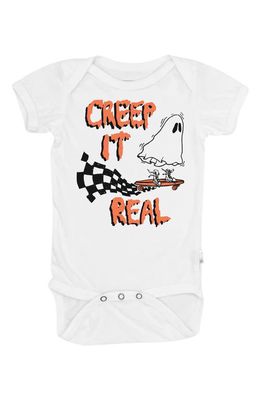 Feather 4 Arrow Creep it Real Bodysuit in White