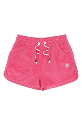 Feather 4 Arrow Daisy Cotton Corduroy Shorts in Hot Pink