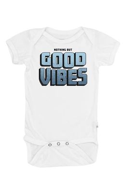 Feather 4 Arrow Good Vibes Bodysuit in White