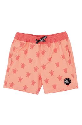 Feather 4 Arrow Honu Print Classic Volley Board Shorts
