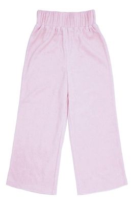 Feather 4 Arrow Kids' Forever Stretch Cotton Terry Cloth Pants in Fairy Tale Pink