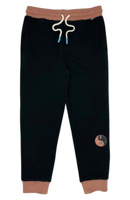 Feather 4 Arrow Kids' High Tide Cotton Knit Joggers in Black