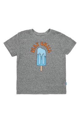 Feather 4 Arrow Kids' Stay Chill Cotton Graphic Tee in Htg