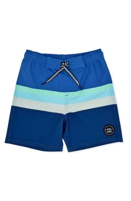 Feather 4 Arrow Kids' Voyager Board Shorts in Navy