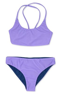 Feather 4 Arrow Kids' Waverly Reversible Two-Piece Swimsuit in Lavender