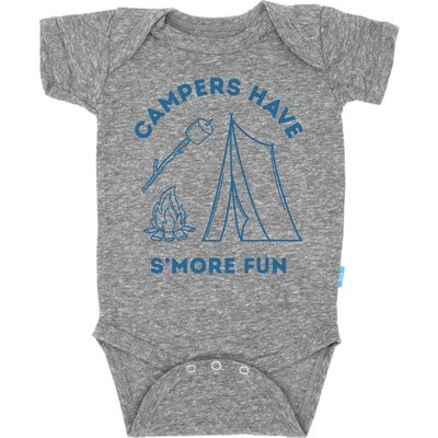 Feather 4 Arrow S'More Graphic Bodysuit in Heather Grey 