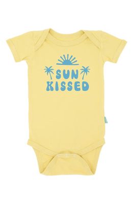 Feather 4 Arrow Sun Kissed Cotton Graphic Bodysuit in Sunshine 