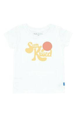 Feather 4 Arrow Sun Kissed Everyday Cotton Graphic Tee in White