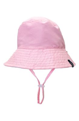 Feather 4 Arrow Sun's Out Reversible Bucket Hat in Fairy Tale Pink/White