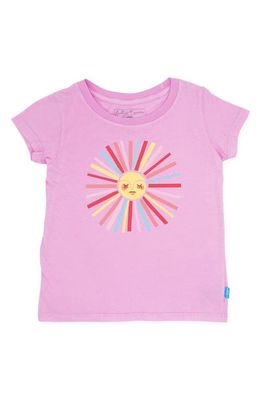 Feather 4 Arrow Sunshine Cotton Graphic Tee in Prism Pink