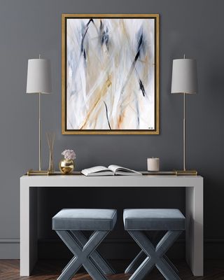 Feathers Abstract Giclee on Canvas