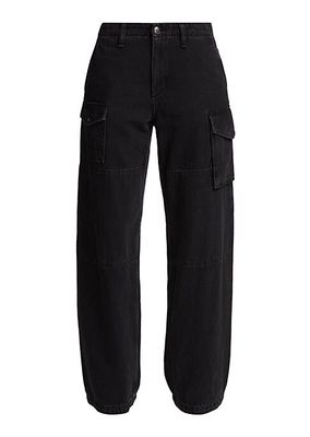 Featherweight Nora Mid-Rise Cargo Jeans