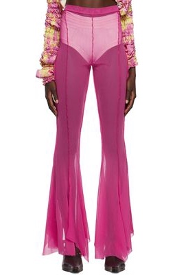 Feben SSENSE Exclusive Pink Trousers