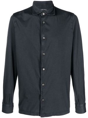 Fedeli cotton long-sleeve shirt - Grey