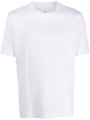 Fedeli crew-neck organic-cotton T-shirt - White