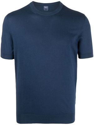 Fedeli crew-neck T-shirt - Blue