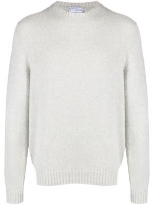 Fedeli crew-neck wool-cashmere jumper - Grey