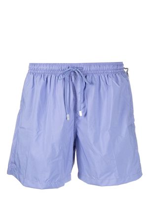 Fedeli drawstring swim shorts - Purple