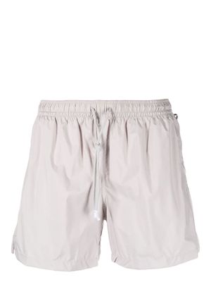 Fedeli drawstring-waist swim shorts - Neutrals