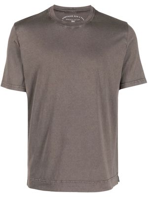 Fedeli jersey cotton T-Shirt - Brown