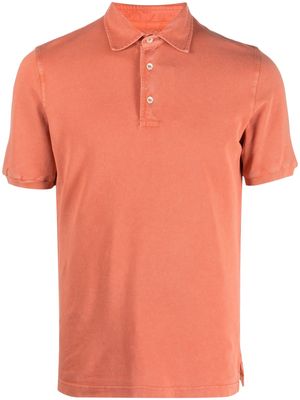 Fedeli jersey short-sleeved polo top - Orange