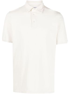 Fedeli jersey short-sleeved polo top - White