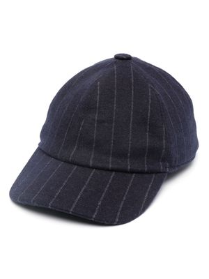 Fedeli Land striped baseball cap - Blue
