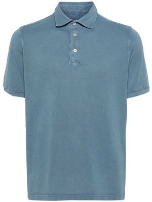 Fedeli North cotton polo shirt - Blue