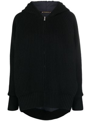 Fedeli ribbed-knit cashmere cardigan - Black