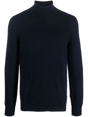 Fedeli roll-neck knit jumper - Blue