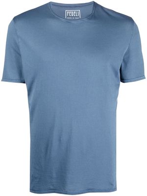 Fedeli short-sleeve T-shirt - Blue