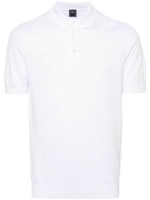 Fedeli Sportman cotton polo shirt - White