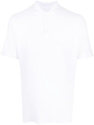 Fedeli terry cloth-effect polo shirt - White