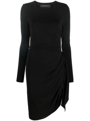 FEDERICA TOSI asymmetric jersey dress - Black
