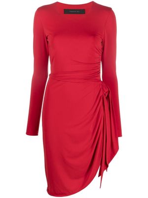 FEDERICA TOSI asymmetric mini dress - Red