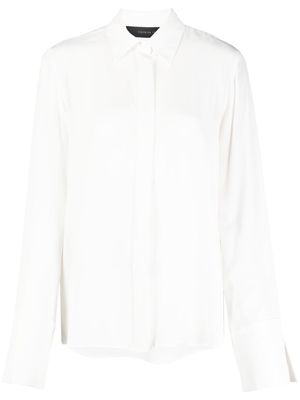 Federica Tosi button-down fitted shirt - White