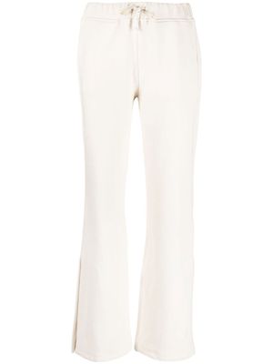 Federica Tosi drawstring flared trousers - Neutrals