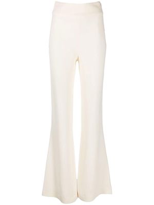 Federica Tosi flared tailored trousers - Neutrals