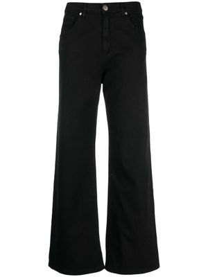 Federica Tosi high-rise flared jeans - Black
