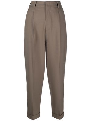 Federica Tosi high-rise tailored trousers - Neutrals