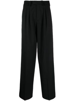 Federica Tosi high-waisted flared trousers - Black