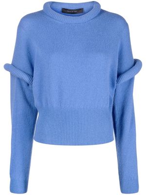 Federica Tosi long-sleeve jumper - Blue