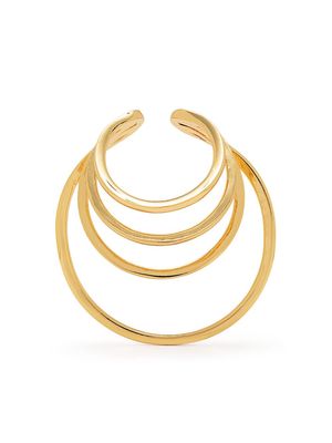 Federica Tosi multiple hoop ear cuff - Gold